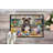 Decorating Easter Staffordshire Bull Terrier Doormat-112770673