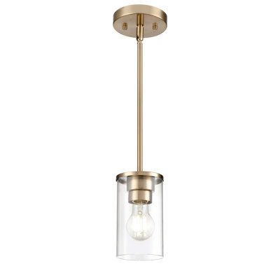 Luminaire suspendu large 1 lumière Verlana - or moderne 5 po