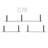 CenterPointe 3-Pack Butcher Block Shelving Kit in Acacia Wood
