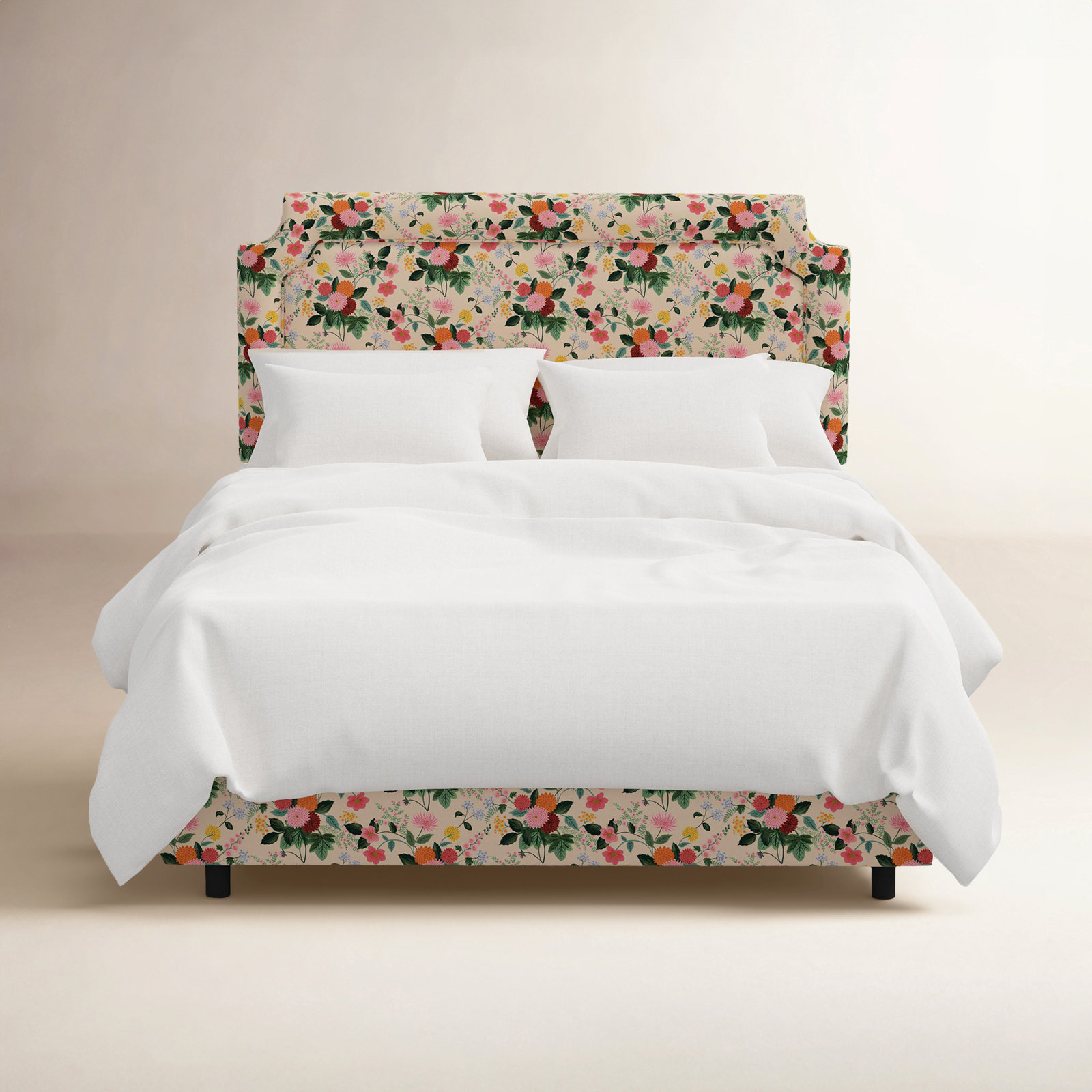 Rifle Paper Co. x Cloth & Company Bed, Twin, Dahlia Multi