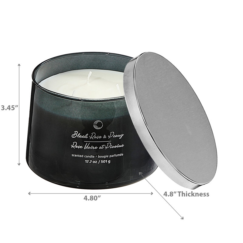 Bougie effilée 18Oz 3 Wick