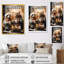 «Brown Winter Nursery Wonderland Bears I», art mural ours en peluche-538812571-770813985