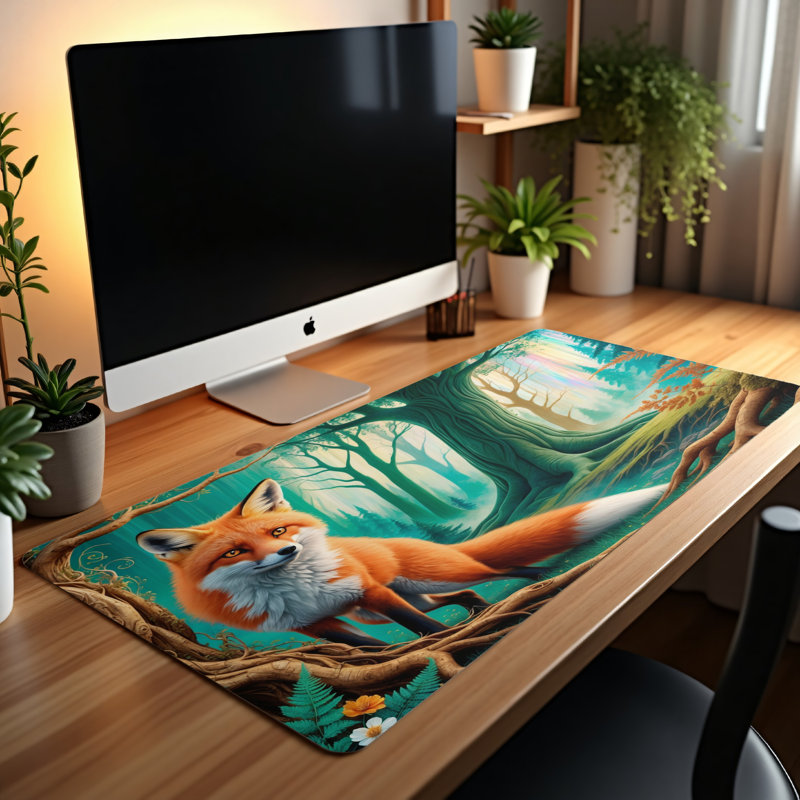 Polyester Desk Pad, 23.6x13.8