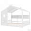 Lit sur pied avec tablette de rangement-118019900-118019901