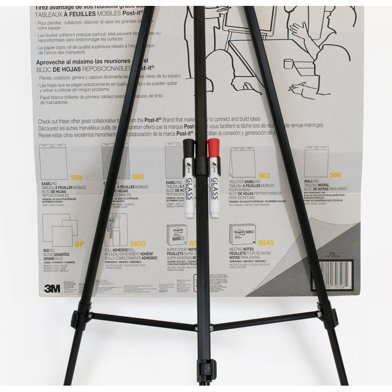 Chevalet en aluminium pliable pour trépied
