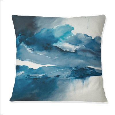 Coussin Feeling Honolulu Blue III - Abstract