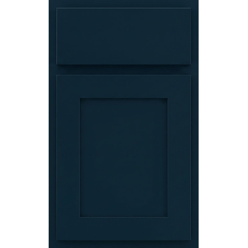 Dwelling Value Claredon Door Sample, Painted Hardwood, Aegean