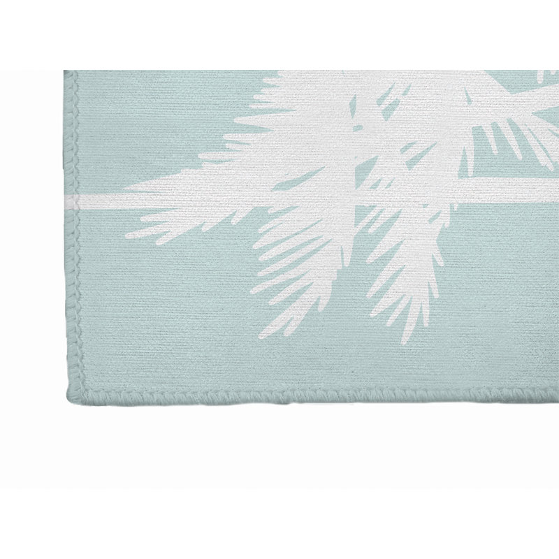 Tapis d'extérieur Palm, Tapis de couloir 2 pi 6 po x 8 pi
