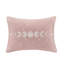 Lit simple / simple en velours TG - rosé, diamant, avec coussin pour le lavage et le repassage de l'édredon Gallop Blush, repassage facile