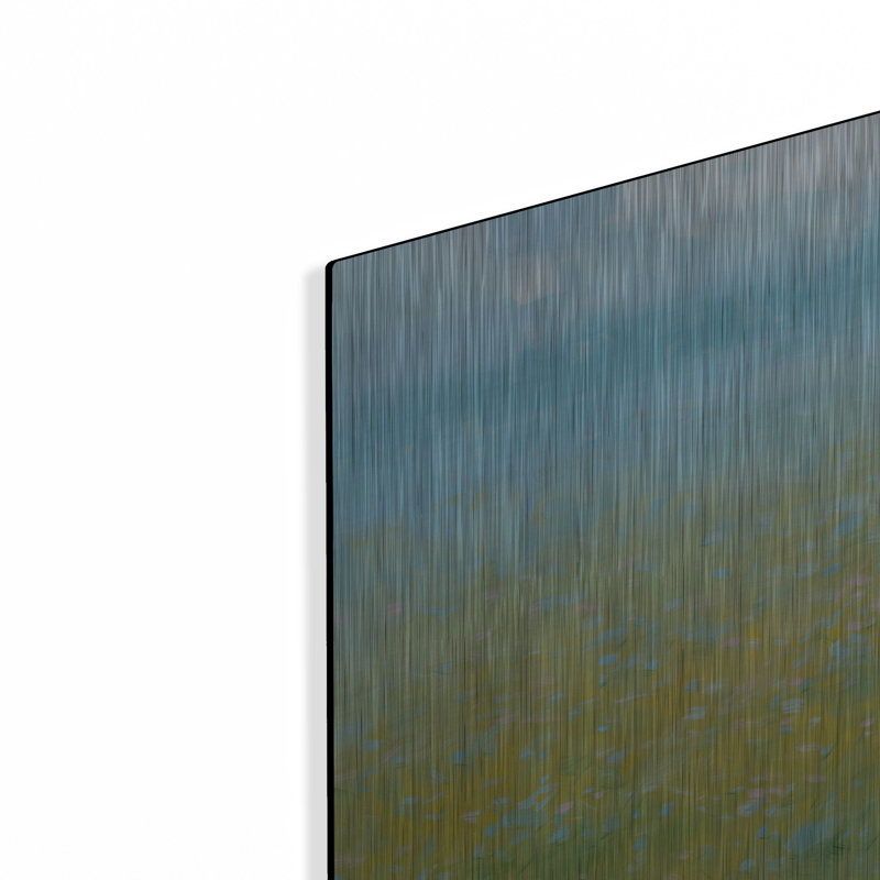 Ivy Bronx «Spring Field» par Vahe Yeremyan, art mural en métal, H 12 po x l 12 po