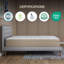 Matelas hybride moyen en mousse de refroidissement de qualité supérieure de 12 po Wayfair Sleep-211093941-215285838