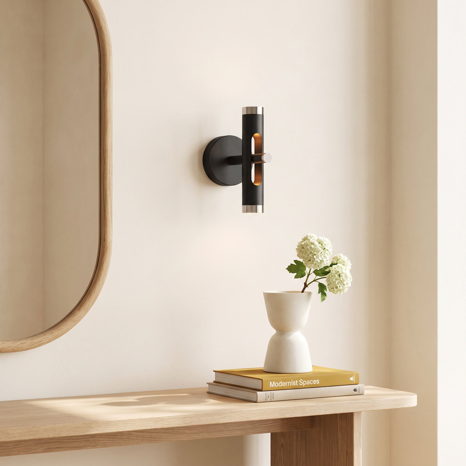 Pemberton 2 Light Dimmable LED Armed Sconce