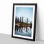 Mount Shuksan Reflection in Abstract - Picture Frame Graphic Art Print-55726064-55726056