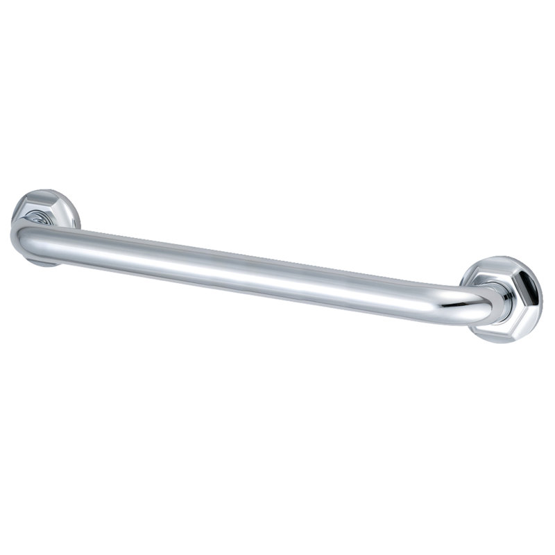 Barre d'appui extensible 1-1 / 4 po Kingston Brass Metropolitan, l 30 po, Chrome poli