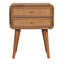 Table de chevet 2 tiroirs
