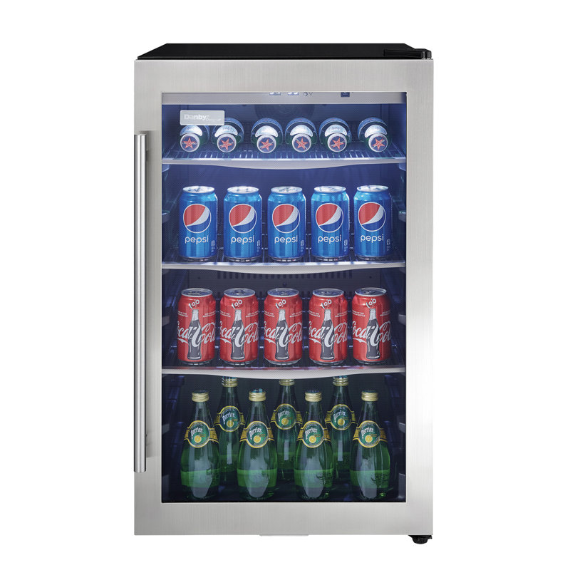 Réfrigérateur à boissons autoportant 4 pi³ Danby 124 canettes (12 oz)