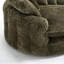 Fauteuil méridienne large avec coussins-472684001