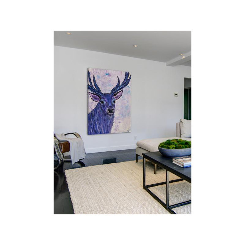 France Gilbert - Wrapped Canvas Painting, 45cm H x 30cm W
