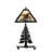 22"H Alpine W/Lighted Base Table Lamp
