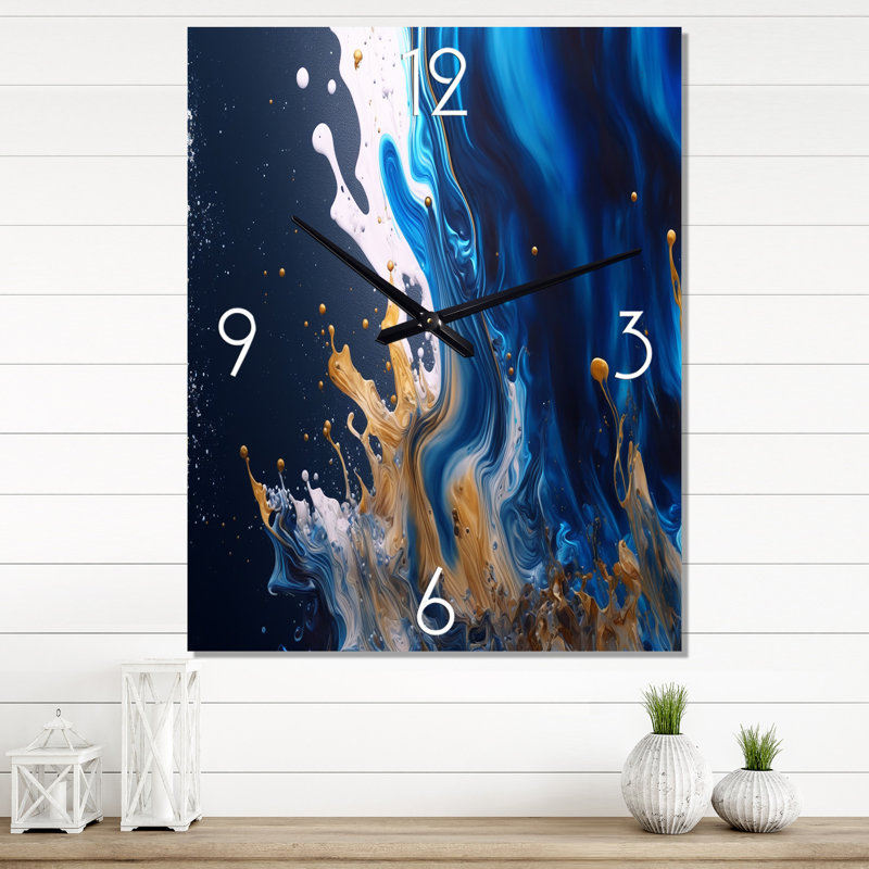 Janeidy - Horloge murale moderne, H 28 po x l 12 po x P 1 po