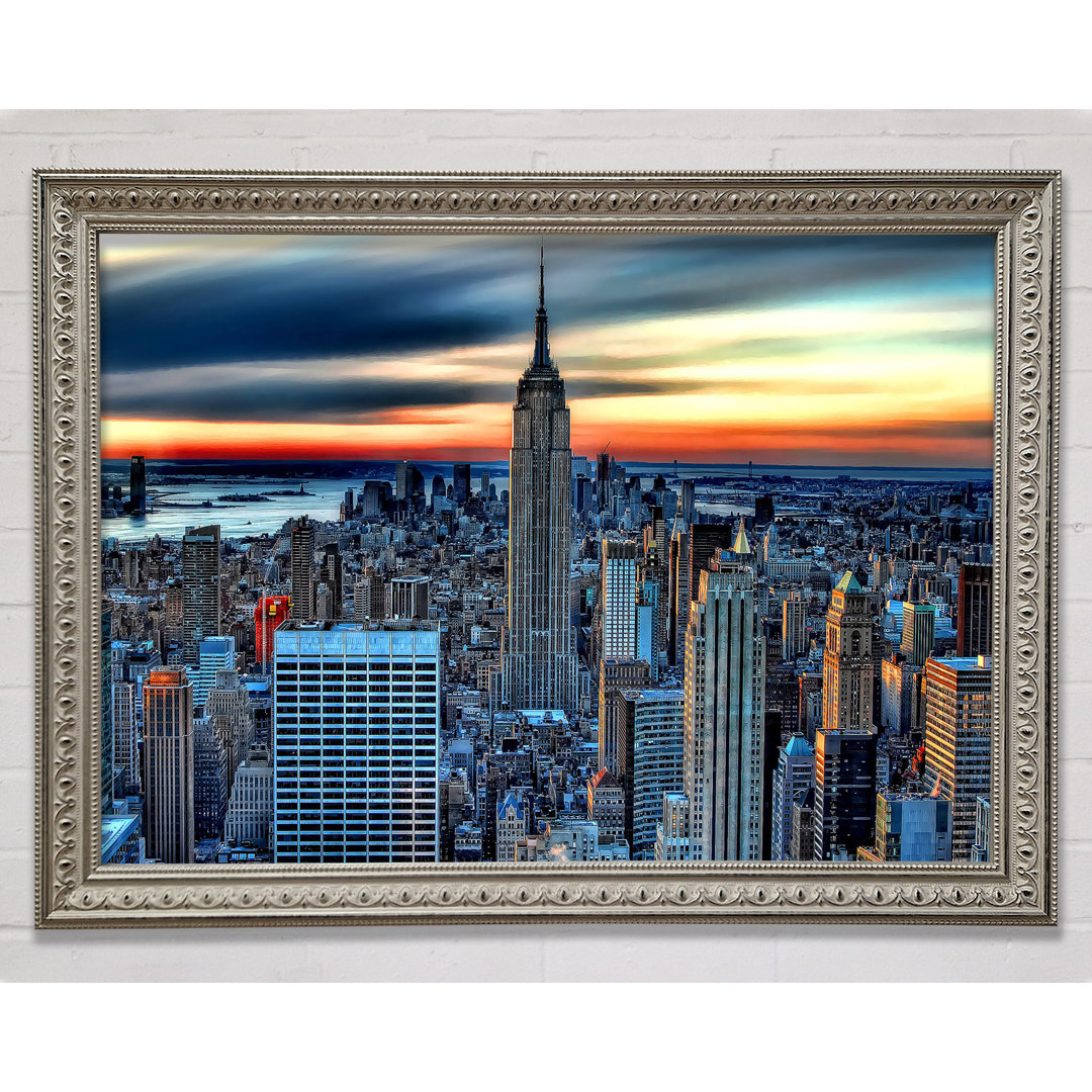 New York City an der Spitze der Welt - Drucken