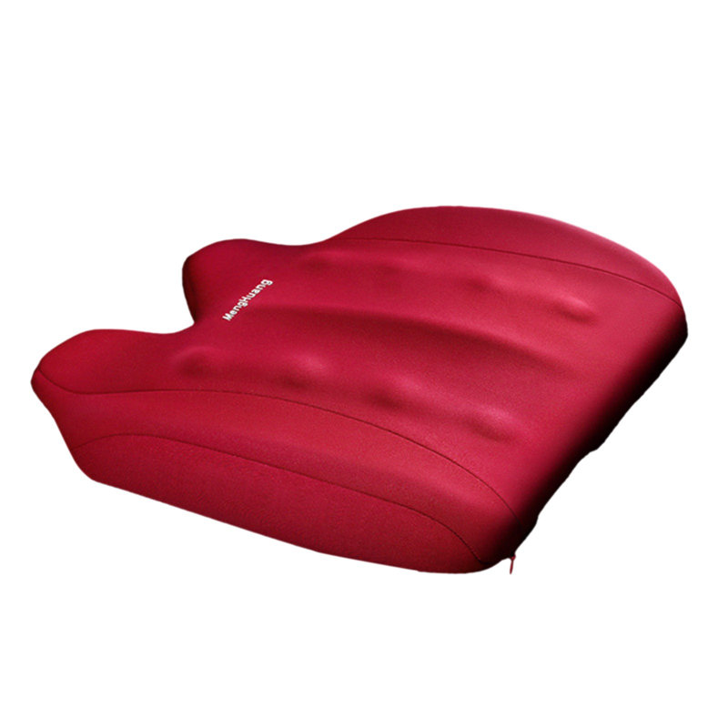 Elevated And Thickened Four Season Car Seat Cushions, Red