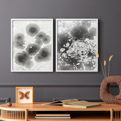 Impression encadrée Marble V-Premium - prête à être accrochée - aucun clou requis - aucun clou requis