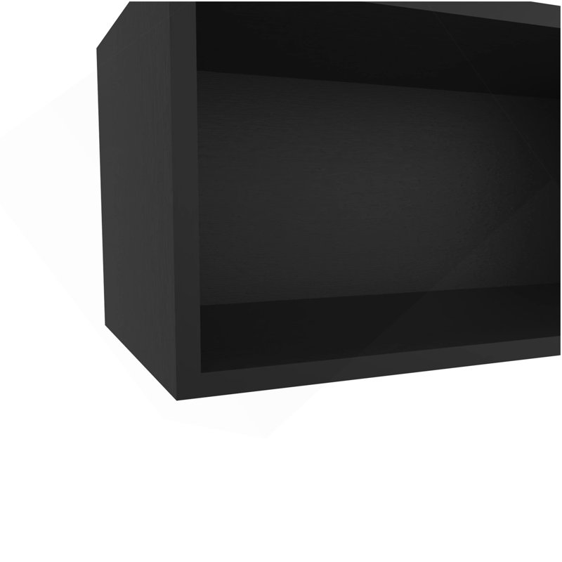 Armoire murale avec rangement ouvert Wenge Rock