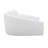Clausell Hanim Cream Linen Daybed