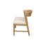 Chaises à dossier en bois Cove, naturel-364870891