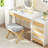 Solid Wood Accent Stool-1191567805