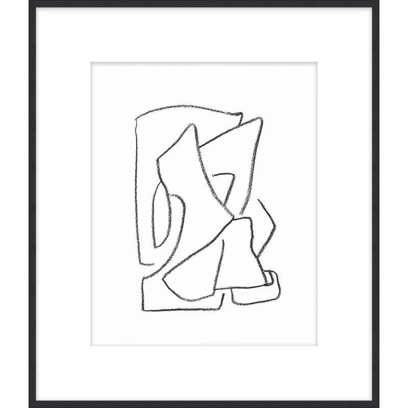 Linear Figures 1 Print by Studio L57 Narrative, 26.5" H x 23.5" W