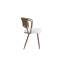 Ensemble de 4 chaises de salle à manger rembourrées en rotin avec dossier tissé, pieds en métal et pieds réglables pour la cuisine et la salle à manger-614252918-722863012