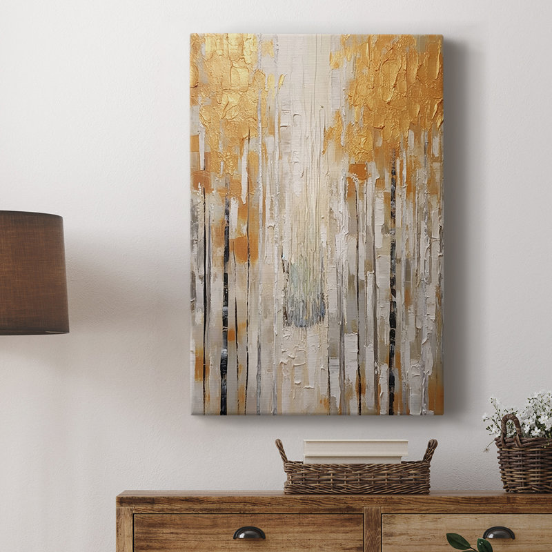 ABSTRACT Series CMXLV -Custom Wrapped Gallery Cavas