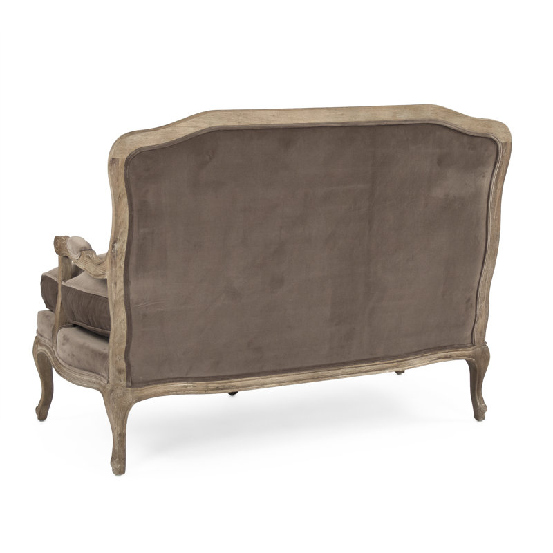 Bastille Velvet Settee
