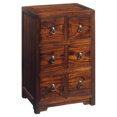 Hangzhou 45cm W Solid Wood Bedside Table
