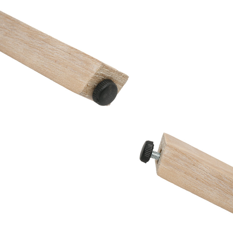 Tabouret de bar moderne rembourré avec structure en bois, tabouret de bar à hauteur de comptoir pour îlot de cuisine, café