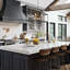 Marval 8-Light Kitchen Island Cage/Lantern Pendant
