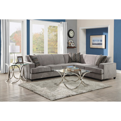 Blayde Upholstered L-Shaped Sectional Right Hand Facing