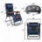 Oversized Padded Zero Gravity Chair, Foldable Patio Recliner with 30 Inch Wide Seat, Cup Holder, and 400 LBS Support-1086441884