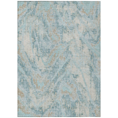Machine Washable Indoor/Outdoor Chantille ACN2927 Modern Rug