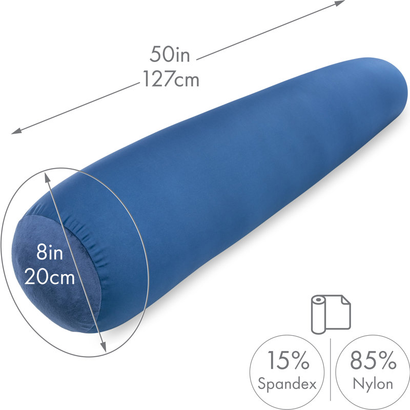 Foam Firm Cooling Pillow, Peacock Blue