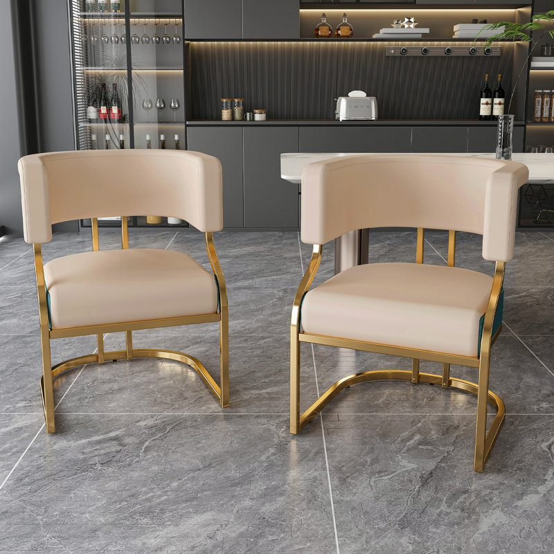 Ensemble de 2 chaises de salle à manger modernes