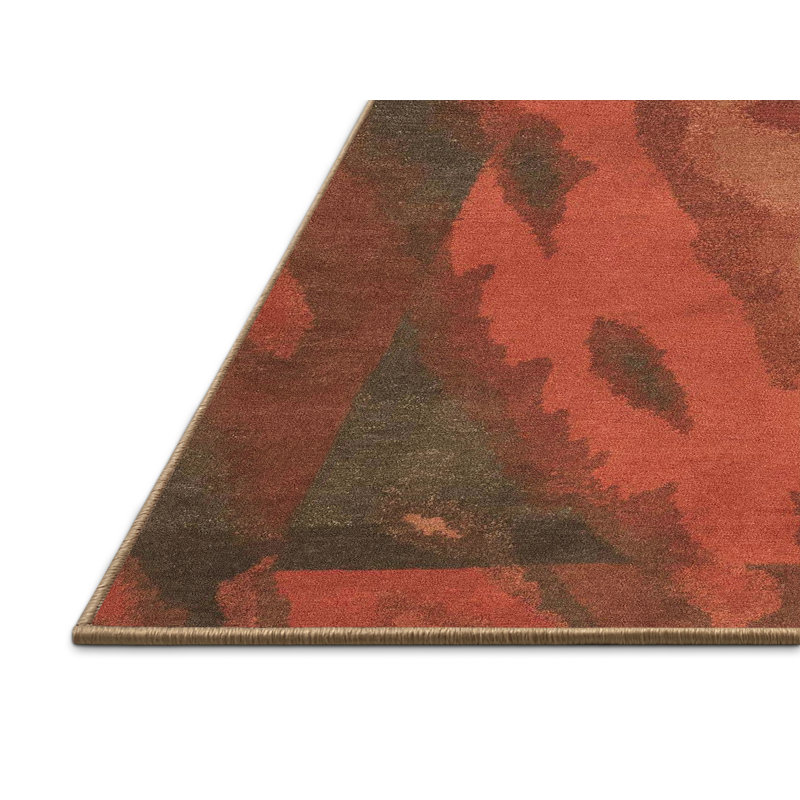 Abstract Indoor Rug, Runner 2' x 5'