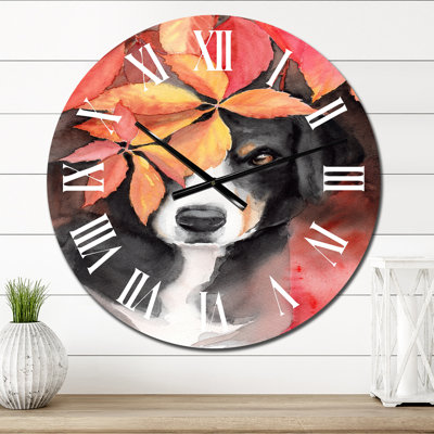 Horloge murale surdimensionnée