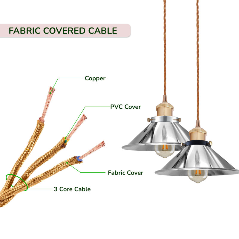 Ariel 1 - Light Chrome Single Pendant