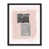 Black Floater Framed