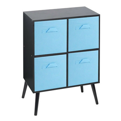 Lizzy 82cm H x 60cm W Wood Standard Bookcase