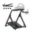 Support de volant réglable pour Logitech G923, Thrustmaster et Fanatec - Cockpit en acier robuste avec conception pliable