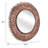 Annise Metal Flat Wall Mirror
